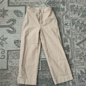 Madewell gingham pants